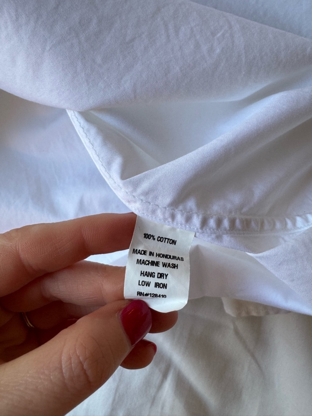 Ann Mashburn Crisp Tuxedo Tunic - Picture 5 of 5